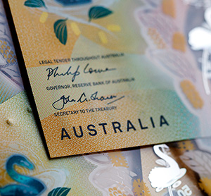 Partial image of Australian dollar
